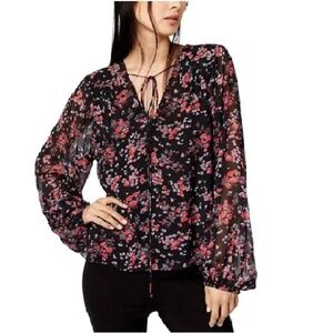 Nanette Lepore Floral Print Blouse